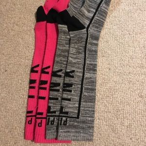 PINK Knee high socks